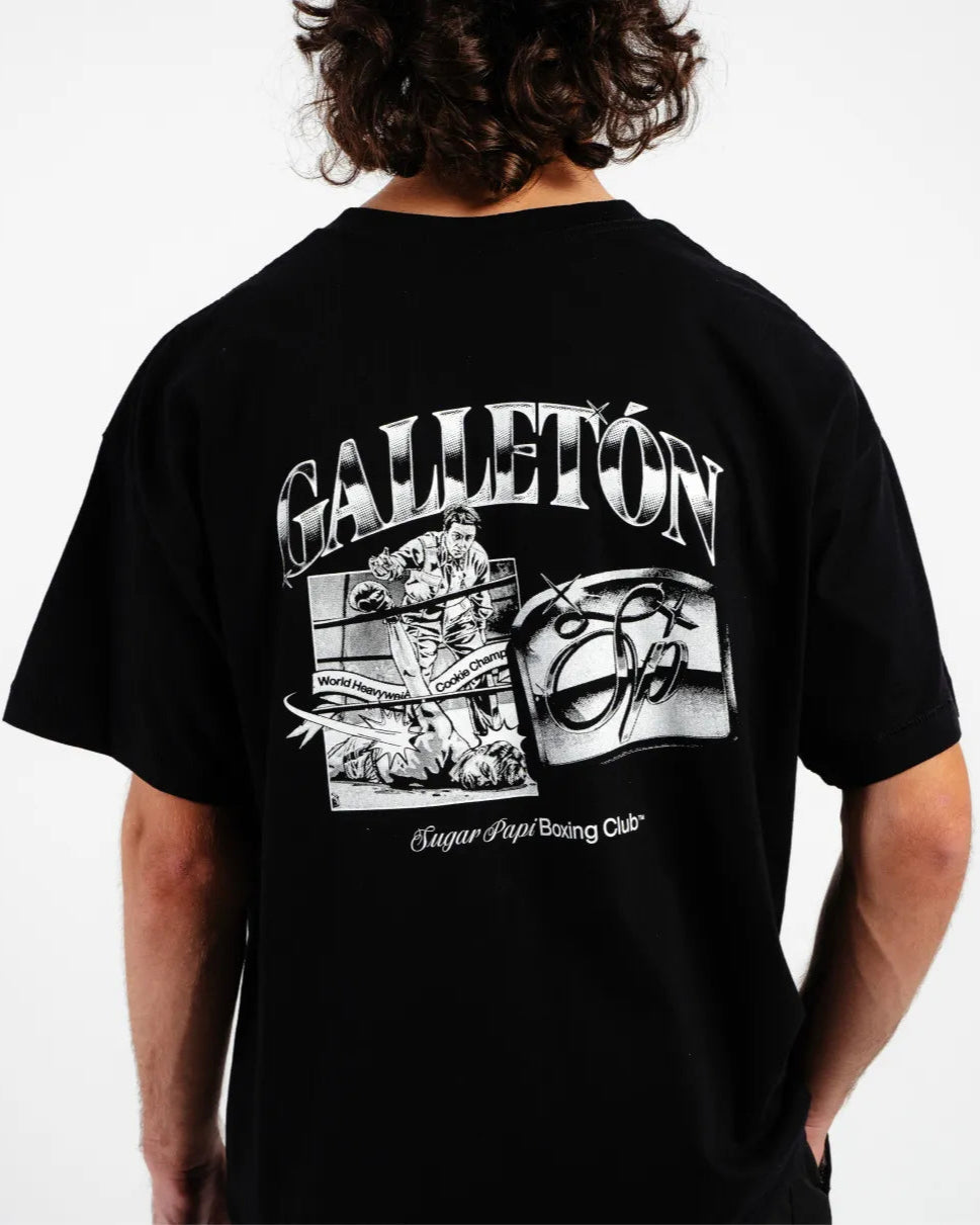 CAMISETA BOXY FIT "EL GALLETÓN"