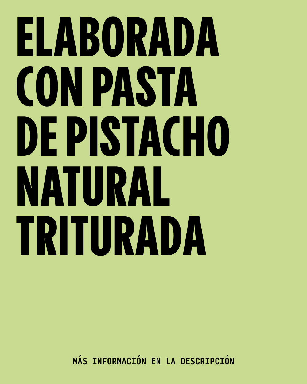 CREMA DUBÁI PISTACHO