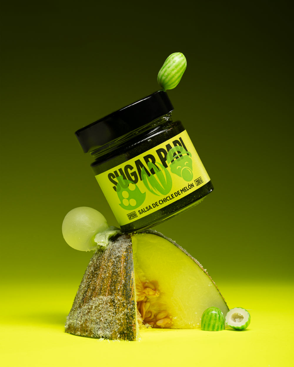 SALSA DE CHICLE DE MELÓN