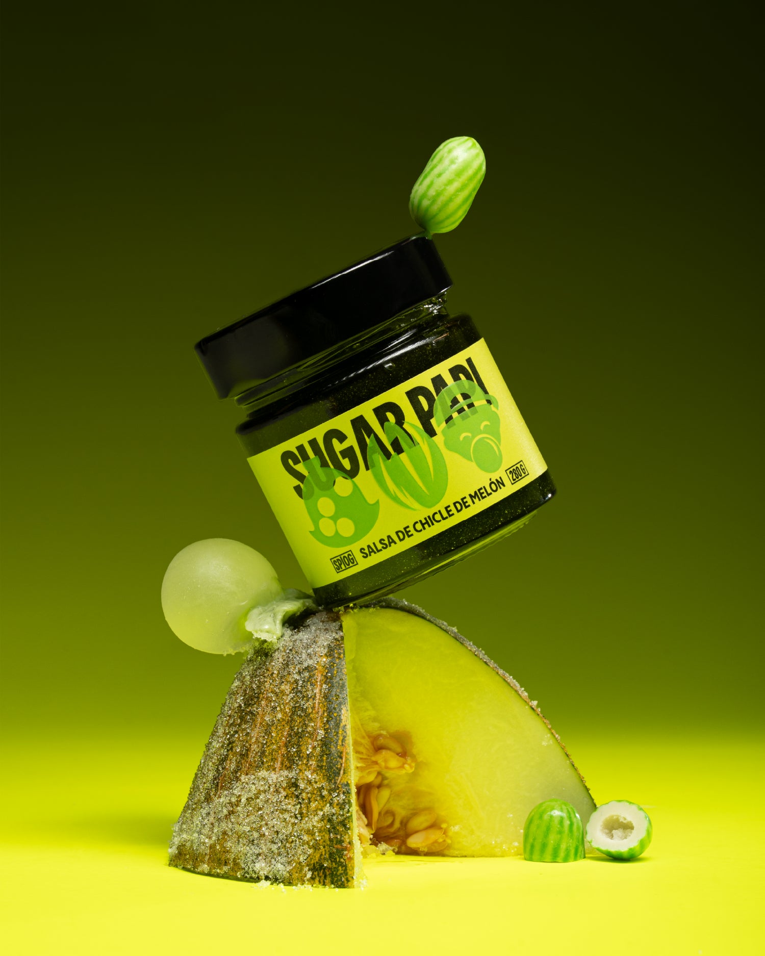 SALSA DE CHICLE DE MELÓN