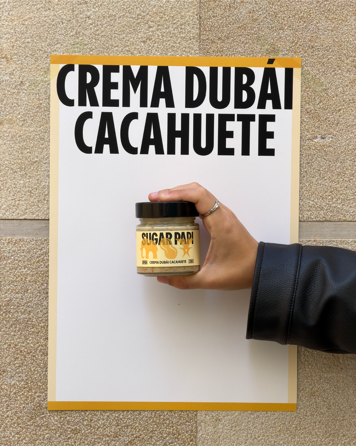 CREMA DUBÁI CACAHUETE