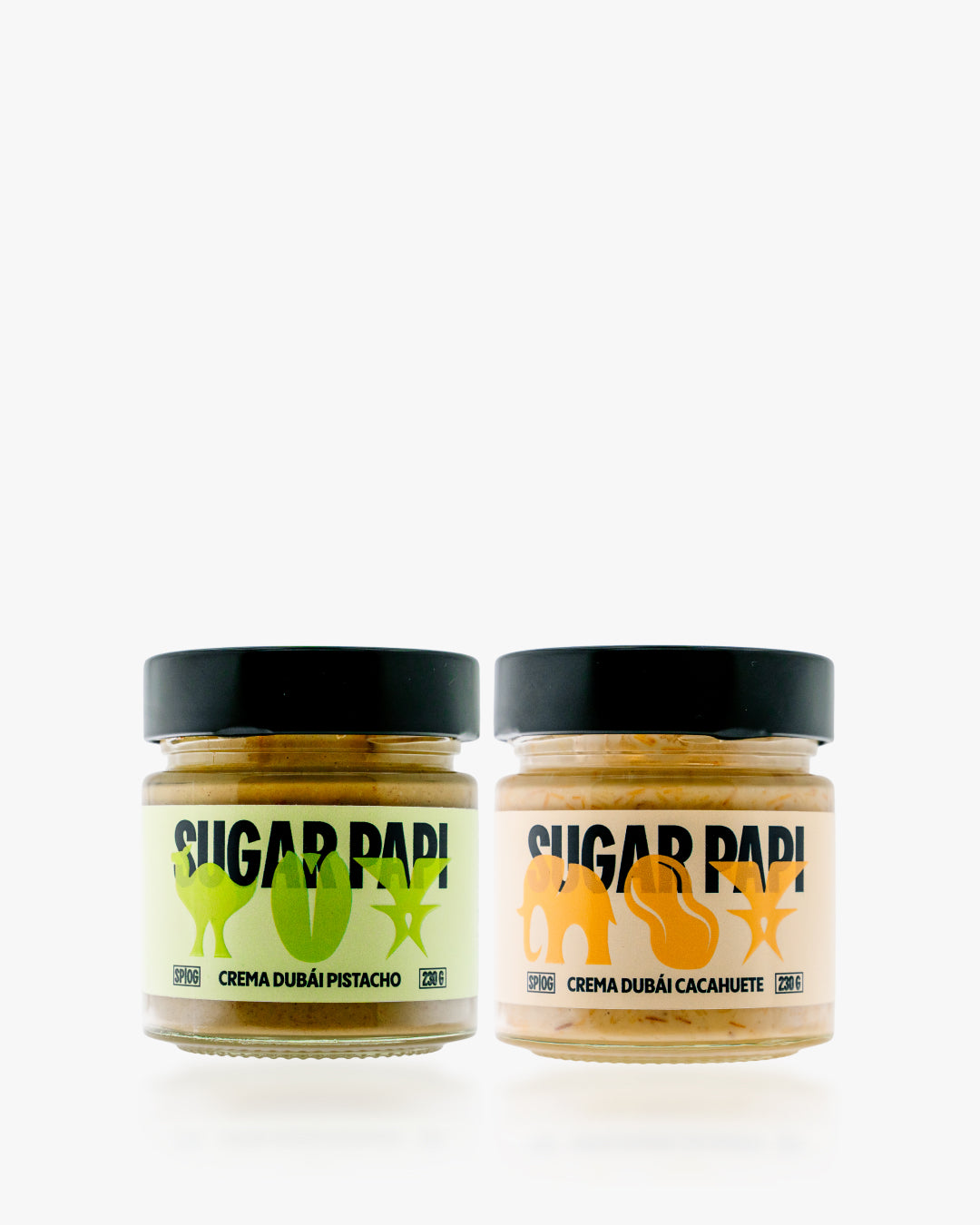 PACK - CREMA DUBÁI PISTACHO Y CACAHUETE