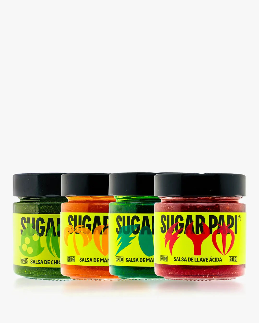 PACK 4 SALSAS ÁCIDAS