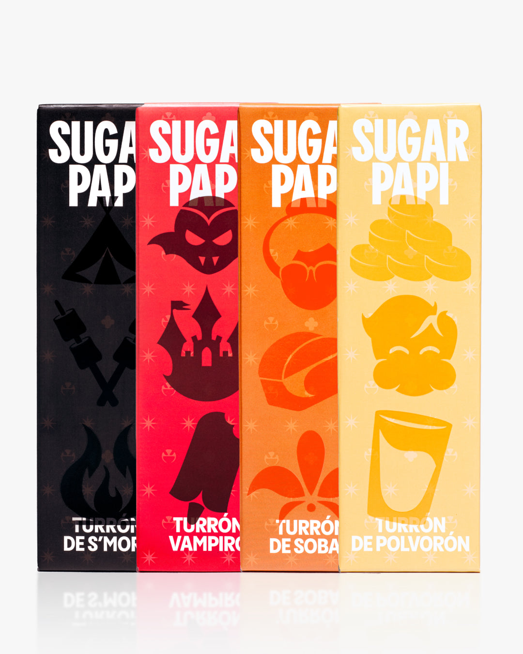 PACK 4 TURRONES